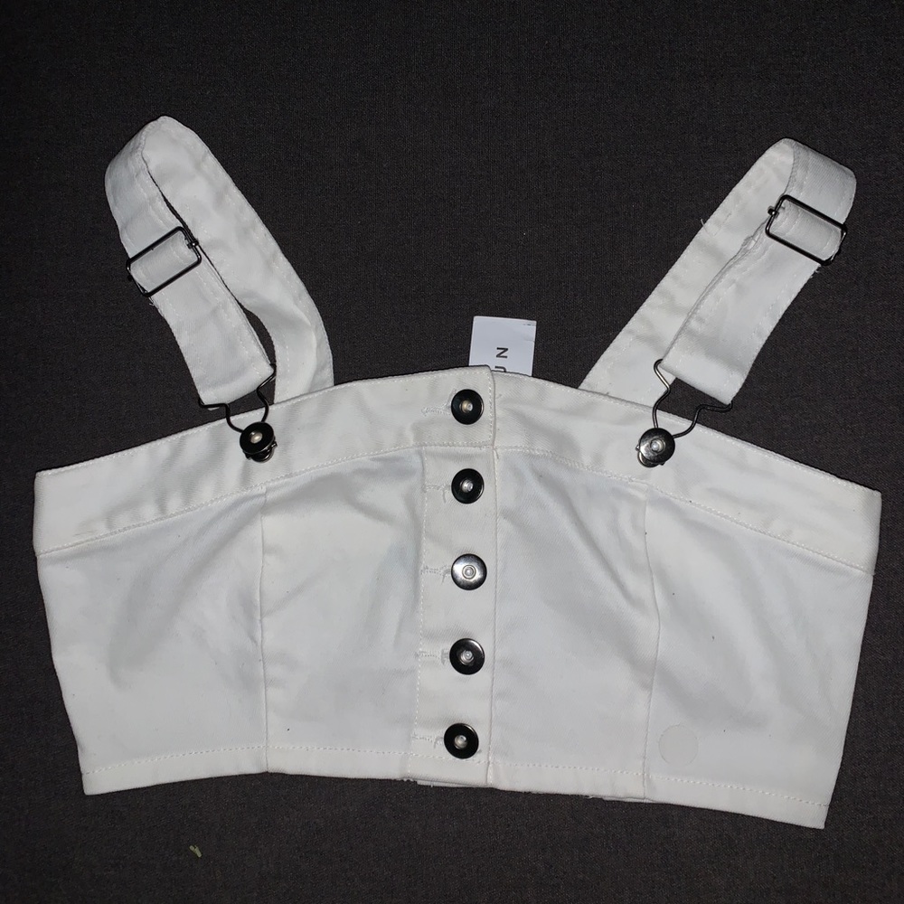 Jumper-style crop top